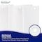 Kenney Mfg Microban Protected Lightweight PEVA Shower Liner, 70in W x 72in H, White, 2-Pack MB61121PK2 - alternate 5